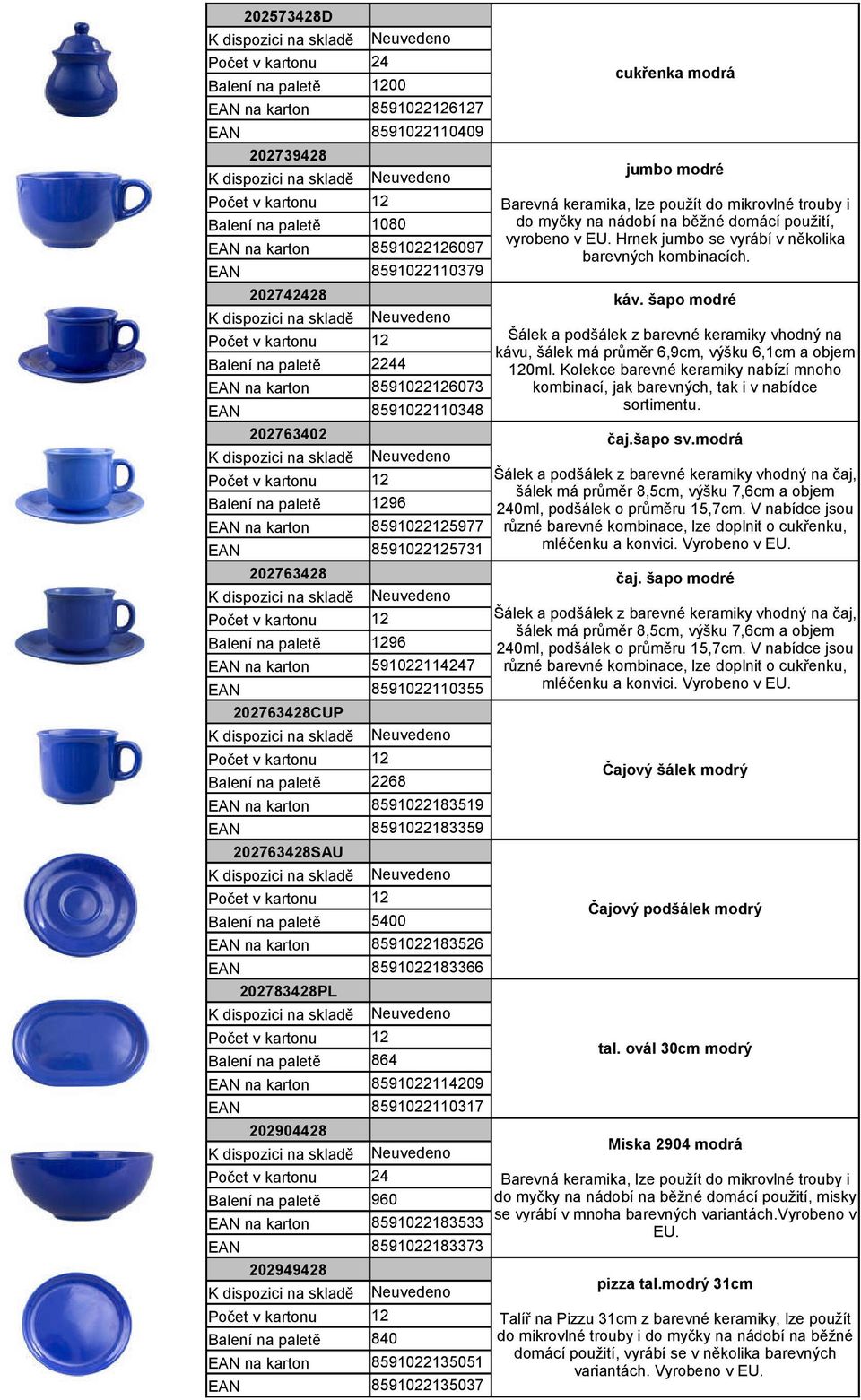 Hrnek jumbo se vyrábí v několika barevných kombinacích. čaj.šapo sv.modrá Šálek a podšálek z barevné keramiky vhodný na čaj, šálek má průměr,5cm, výšku 7,cm a objem 9 0ml, podšálek o průměru 15,7cm.