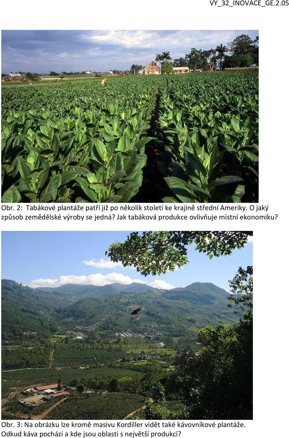 Jak tabáková produkce ovlivňuje místní ekonomiku? Obr.