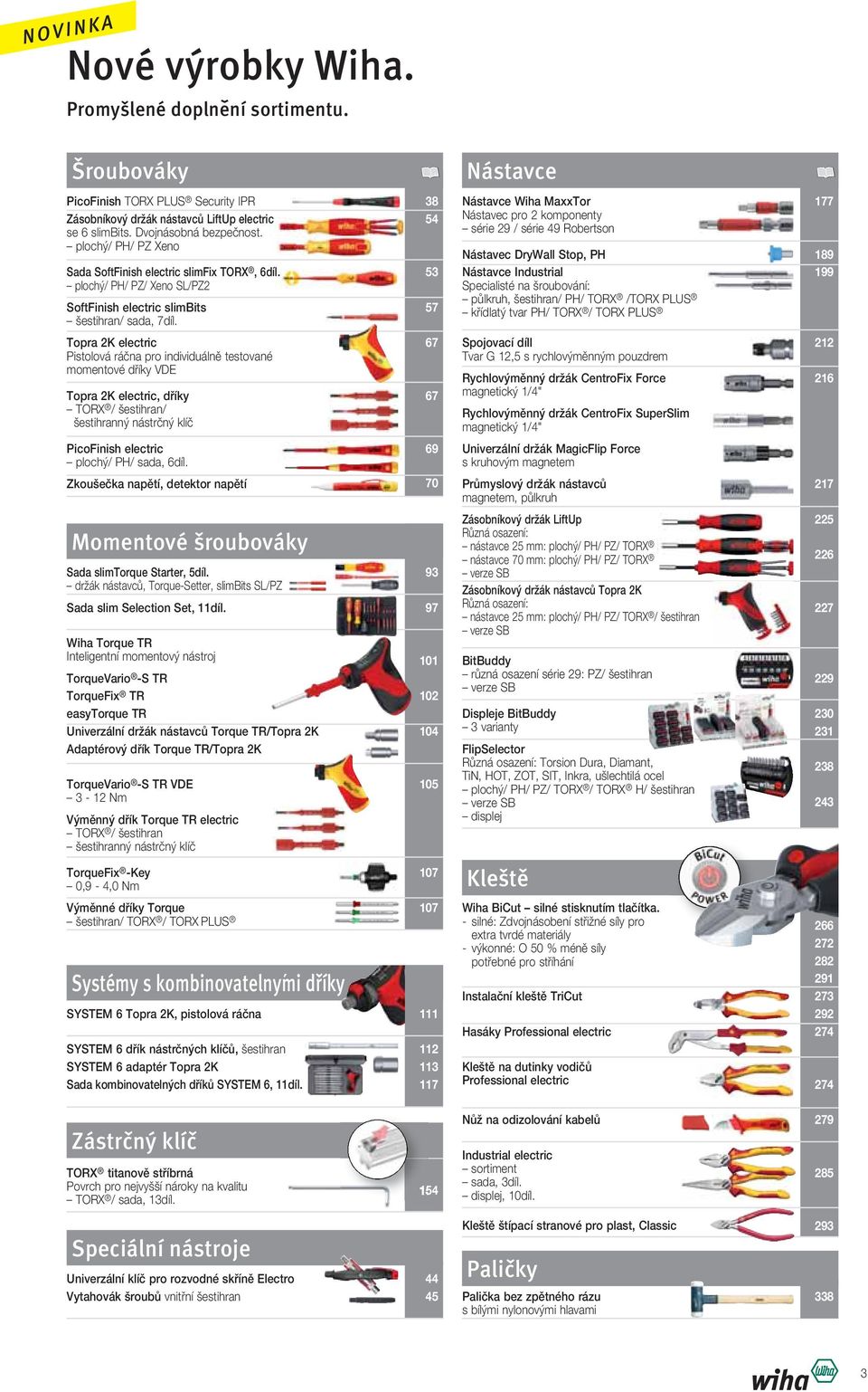 Topra 2K electric Pistolová ráčna pro individuálně testované momentové dříky VDE Topra 2K electric, dříky TORX / šestihran/ šestihranný nástrčný klíč PicoFinish electric plochý/ PH/ sada, 6díl.