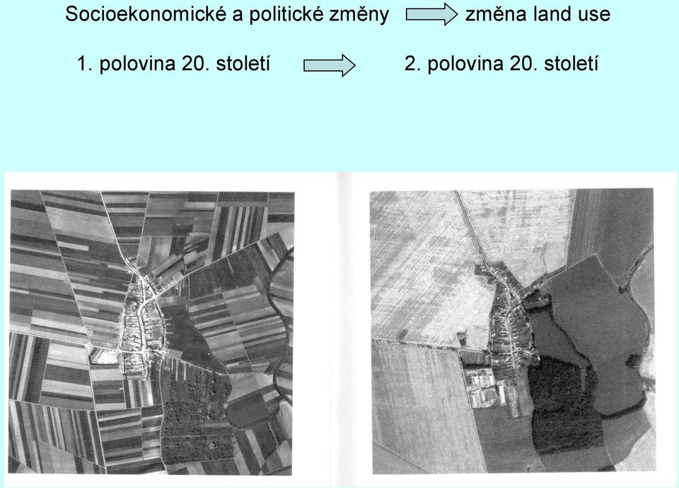 land use 1. polovina 20.