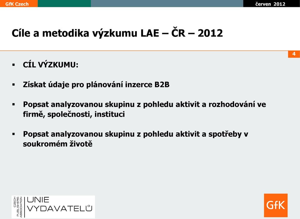 aktivit a rozhodování ve firmě, společnosti, instituci Popsat