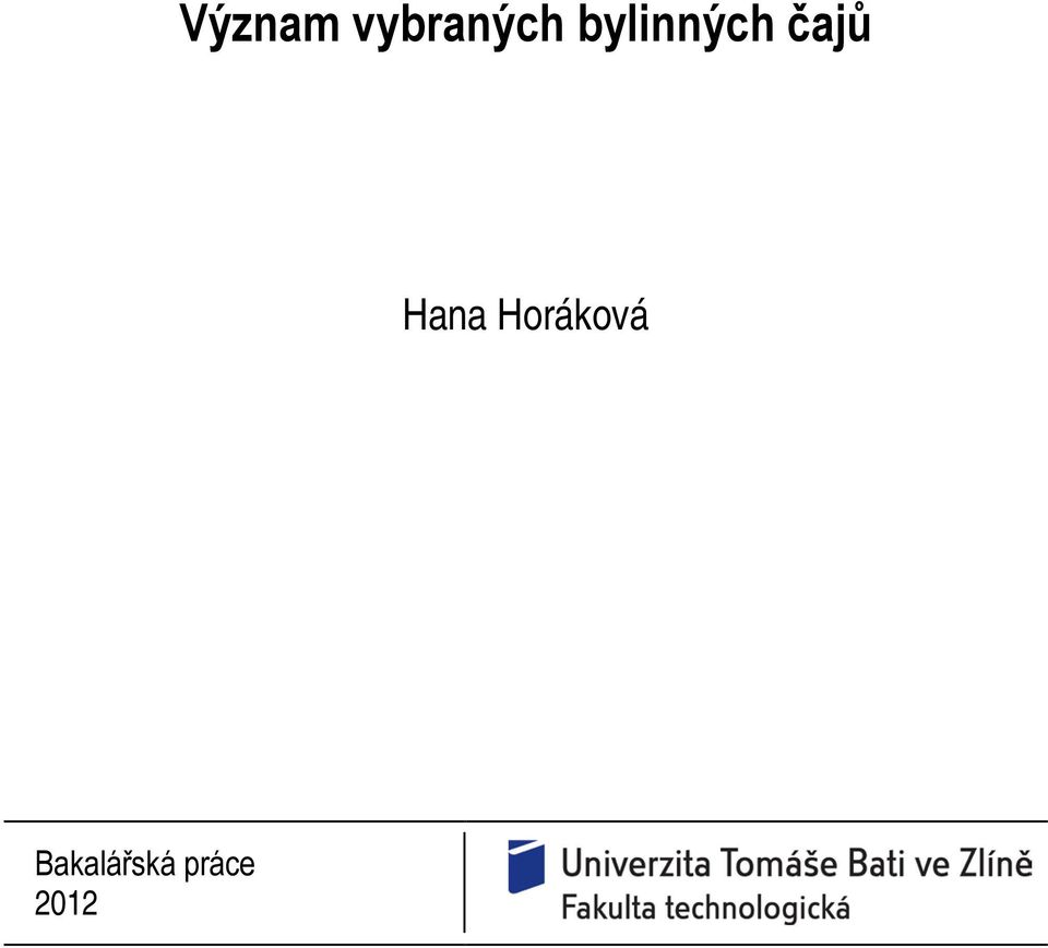 Hana Horáková