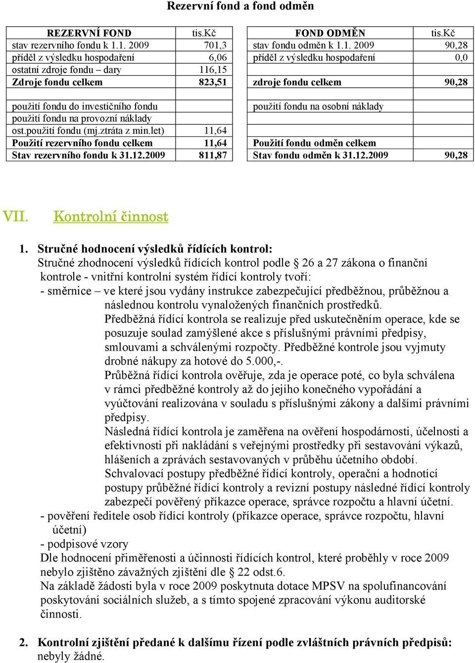 90,28 použití fondu do investičního fondu použití fondu na osobní náklady použití fondu na provozní náklady ost.použití fondu (mj.ztráta z min.