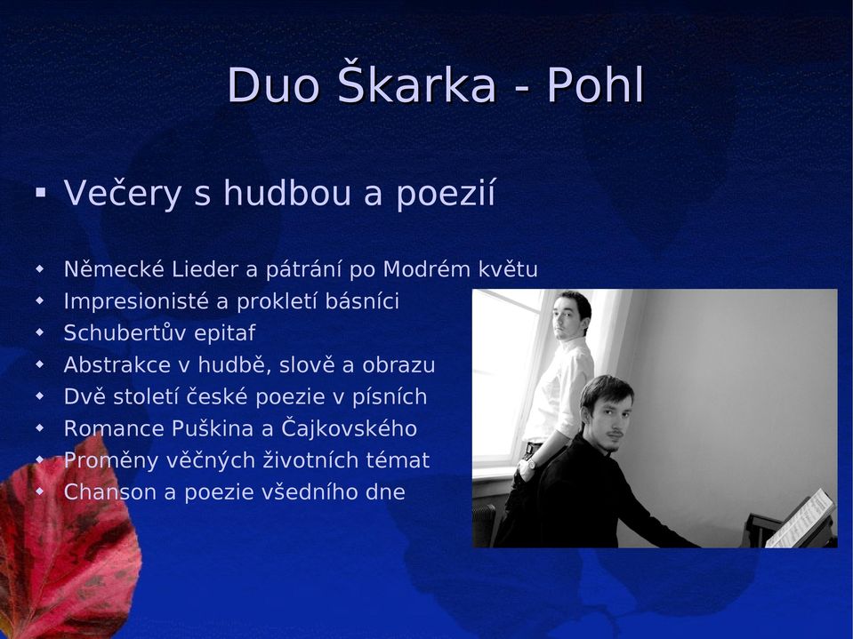 slově a obrazu Dvě století české poezie v písních Romance Puškina a