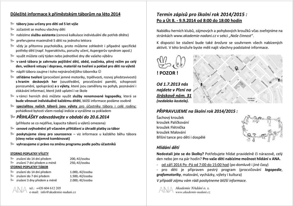 hyperaktivitu, poruchy učení, Aspergerův syndrom apod.