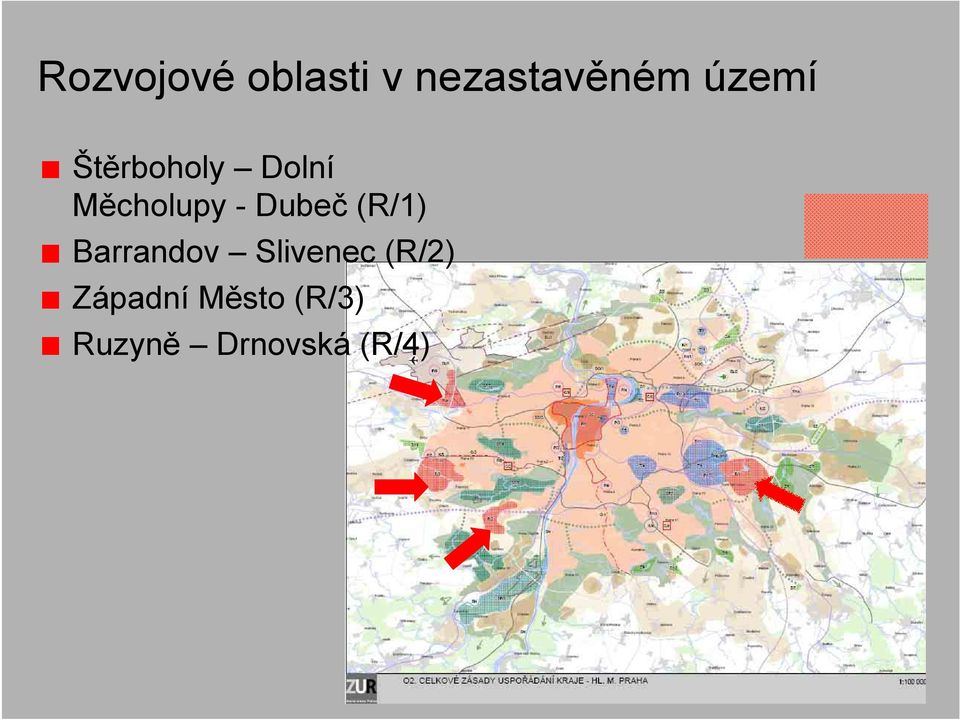 Dubeč (R/1) Barrandov Slivenec (R/2)