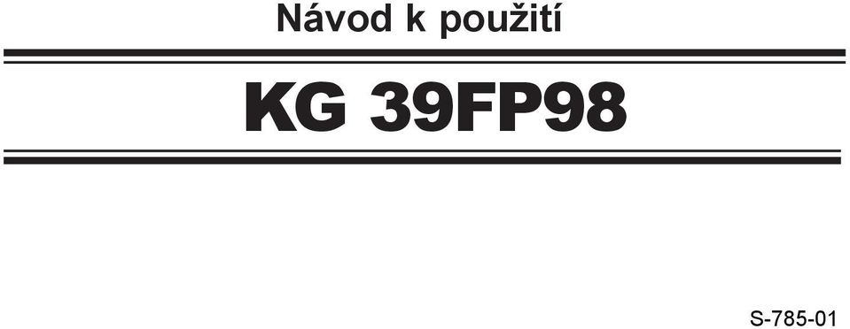 KG 39FP98