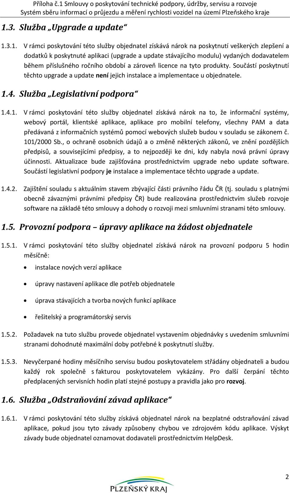 3. Služba Upgrade a update 1.