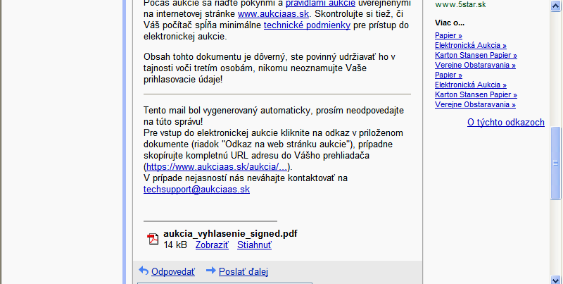 Údaje v kolonkách Neaktivita pre predlžovanie v min.