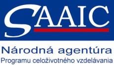 Projekt koordinuje SAAIC - Národná agentúra Programu celoživotného vzdelávania/erasmus.