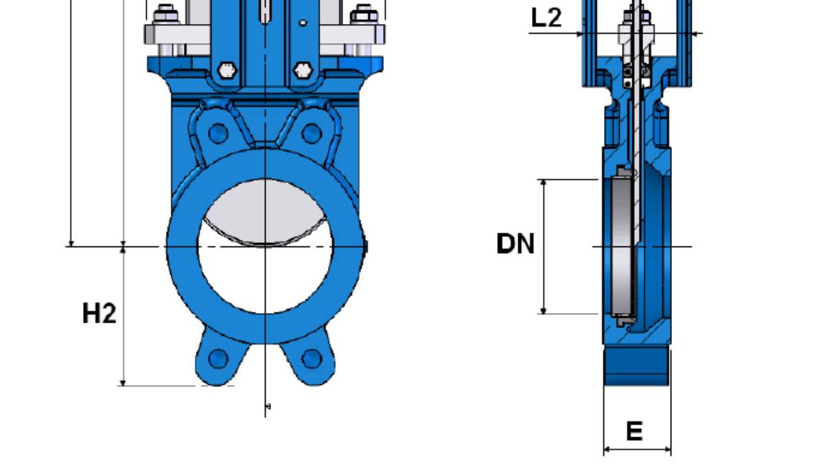 SIZE WITH HANDWHEEL REF. 170-171-172 (in mm) / ROZMĚRY S RUČN