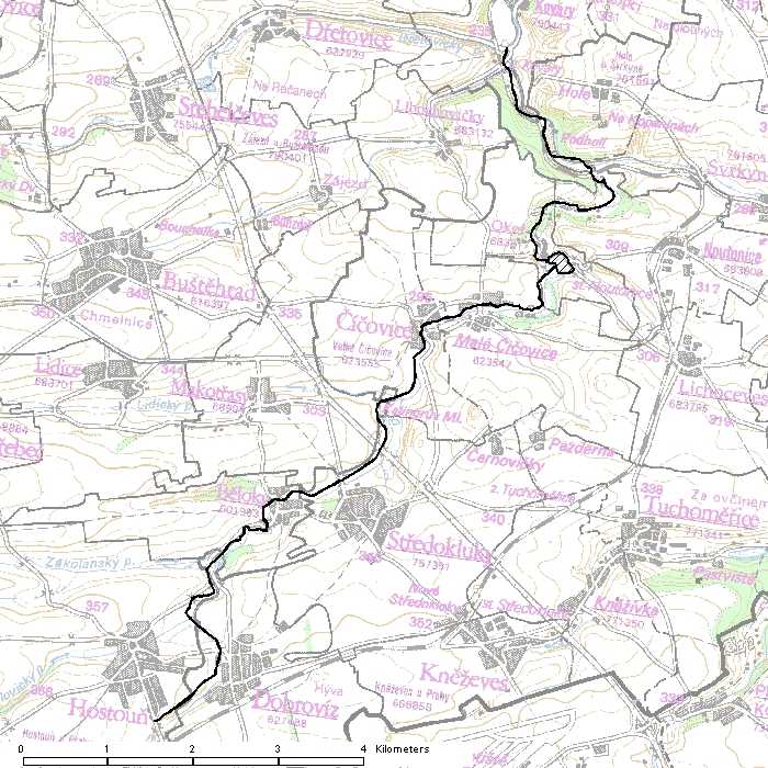 3.2 Dotčené evropsky významné lokality Název: Evropsky významná lokalita Zákolanský potok Kód lokality: CZ0213016 Nařízení vlády č.