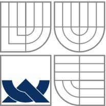 VYSOKÉ UČENÍ TECHNICKÉ V BRNĚ BRNO UNIVERSITY OF TECHNOLOGY FAKULTA STAVEBNÍ ÚSTAV TECHNOLOGIE STAVEBNÍCH HMOT A DÍLCŮ FACULTY OF CIVIL ENGINEERING INSTITUTE OF TECHNOLOGY OF BUILDING MATERIALS AND