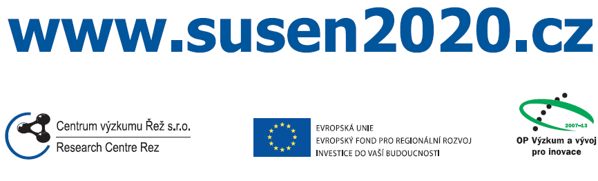Poděkování Tato práce je finančně podporována projektem SUSEN