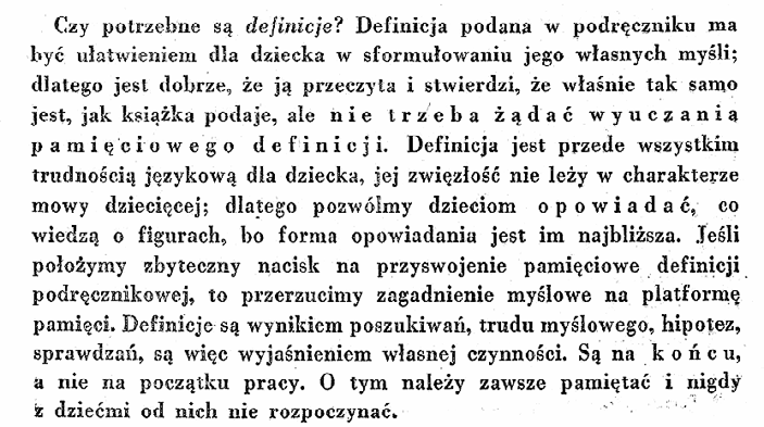 został w ParyŜu eksperyment dydaktyczny autorstwa Marii Skłodowskiej-Curie, który się zrodził z jej krytycznego spojrzenia na francuską szkołę i wszechobecnie panujący w niej werbalizm. ZałoŜyła tzw.