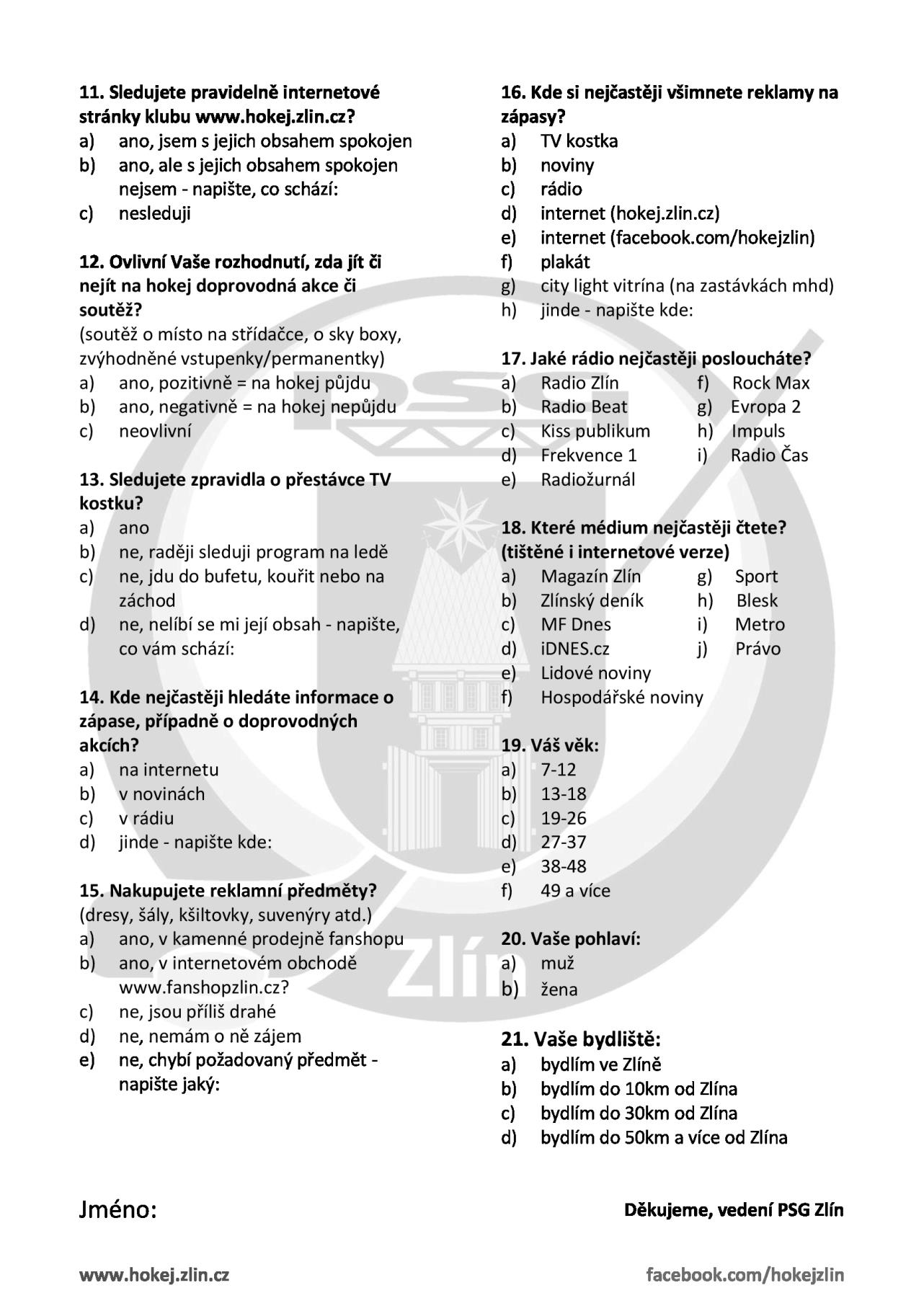 Příloha 13 - Zadní strana pilotního