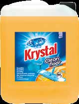 Krystal univerzální čistič Univerzální prostředek určený pro každodenní úklid. Praktický pomocník v každé firmě a domácnosti. Příjemně parfémovaný.