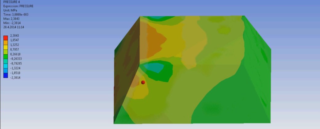 Půdorys podobný kruhu a minimalizace výskytu ostrých hran předpoklad dobrého obtékání tlakovou vlnou. 1.2 HEXAGON Popis tvaru: Hexagon (Obrázek 2) s délkou strany 2,1 m a výškou 2,1 m.