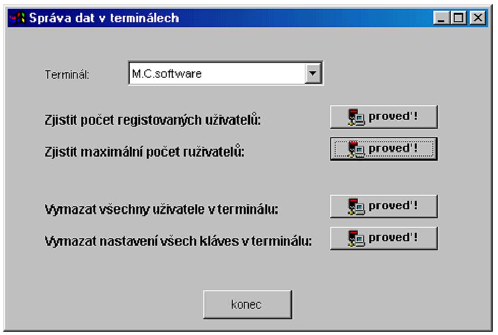 4.4. Nabídka Správa 4.4.1. Změna hesla uživatele Program je možné pro větší bezpečnost nebo před neoprávněným přístupem chránit pomocí hesla.