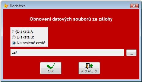 2.8. Reindexace a oprava struktur Další tlačítka ve spouštěcím okně programu umožňují spuštění reindexace a opravy struktur. Jedná se o servisní akce. Reindexaci je potřeba spustit, pokud dojde (např.