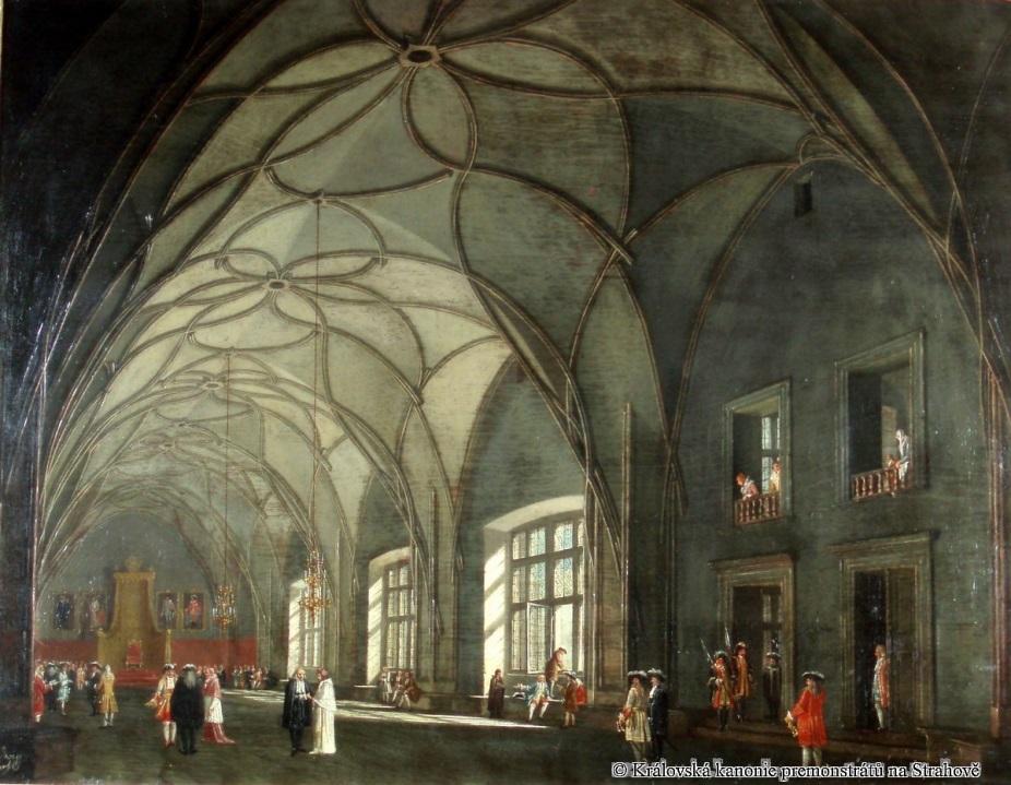 Vladislavský sál Během stavby docházelo ke komplikacím při vyzdvihování kopulí, jak dokládá dopis Bonifáce Wolmutha adresovaný císaři Ferdinandu I.