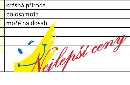 1..-....-.. 1..-1.. 1 0 0 0 SEZONA VYPRODÁNA VIKTORIJA - Podobuče 1..-1.. 1 1 oblíbený dům kamenný dům na pláži apartmány na břehu moře SANDRA - Podobuče 1..-.. 1..-.. 0..-....-.. 1 1 1 0 kamenný dům aparmány na břehu moře lze dát lůžko navíc + EUR/noc/lůžko VILLA MARIJA - Podobuče.
