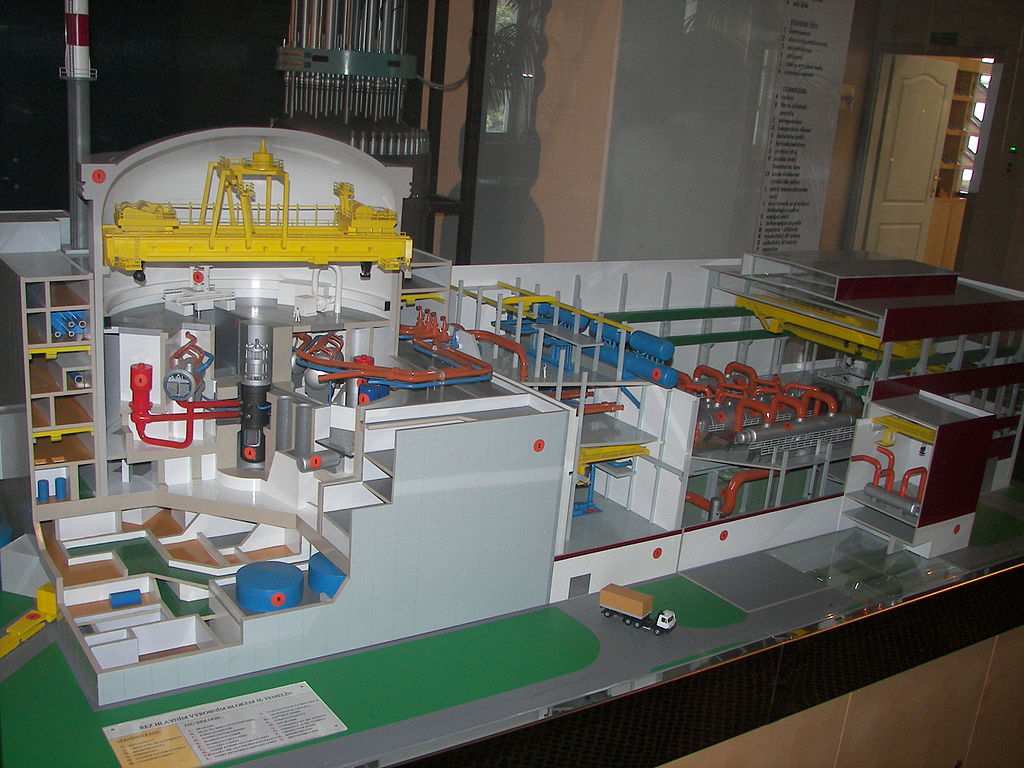 Ukázky souvisejících ch staveb Model jaderné elektrárny rny Temelín