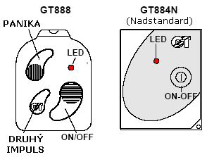 7.5 OVLÁDÁNÍ BLINKRŮ (Funkce č. 5) Je-li tato funkce zapnutá, je možné ovládat blinkry připojením ORANŽOVÉHO vodiče k tlačítku výstražných blinkrů (pouze pro vozidla vybavená touto funkcí).
