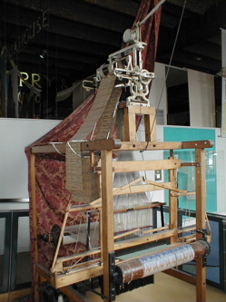 1805-1808 Joseph Marie Jacquard automatický tkáčsky