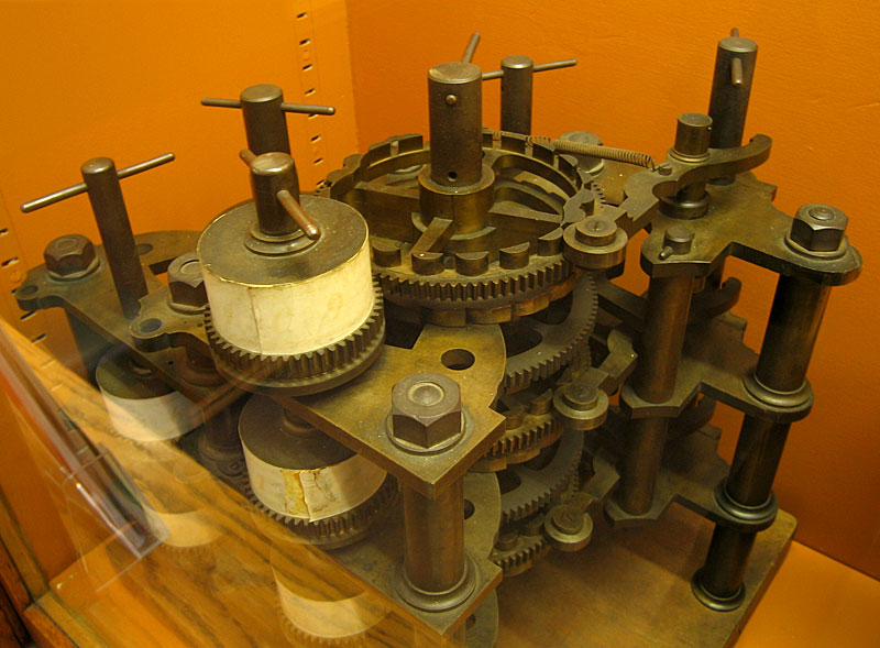1833 Charles Babbage univerzálny počítací stroj
