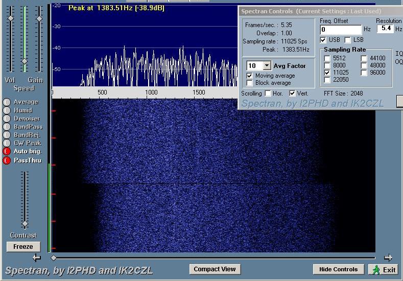 24 GHz EME provoz CW/JT (9) EA3XU-OK1KIR_EME 3cm_22.10.