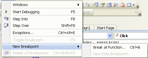 V hlavním menu volba View Volby View-Other Window-Output a View-Other Window-Command zobrazí okna Output a Command.