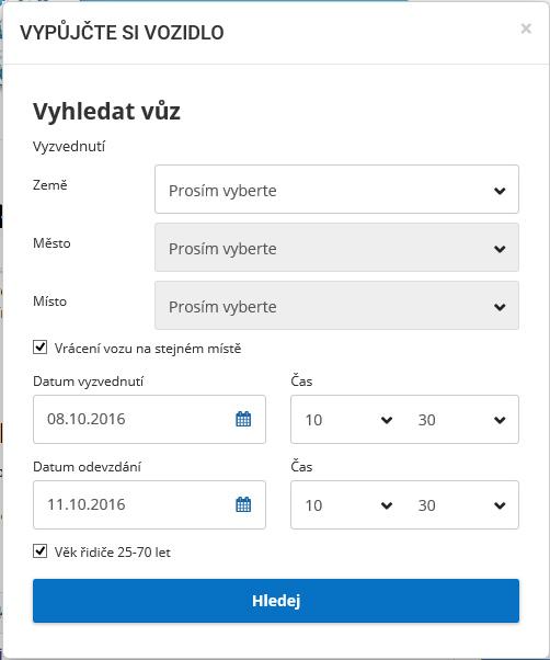 Jak si vypůjčit automobil v okolí ubytování 1. Nejprve je nutné přejít do detailu samotného ubytování, které chcete upravit.