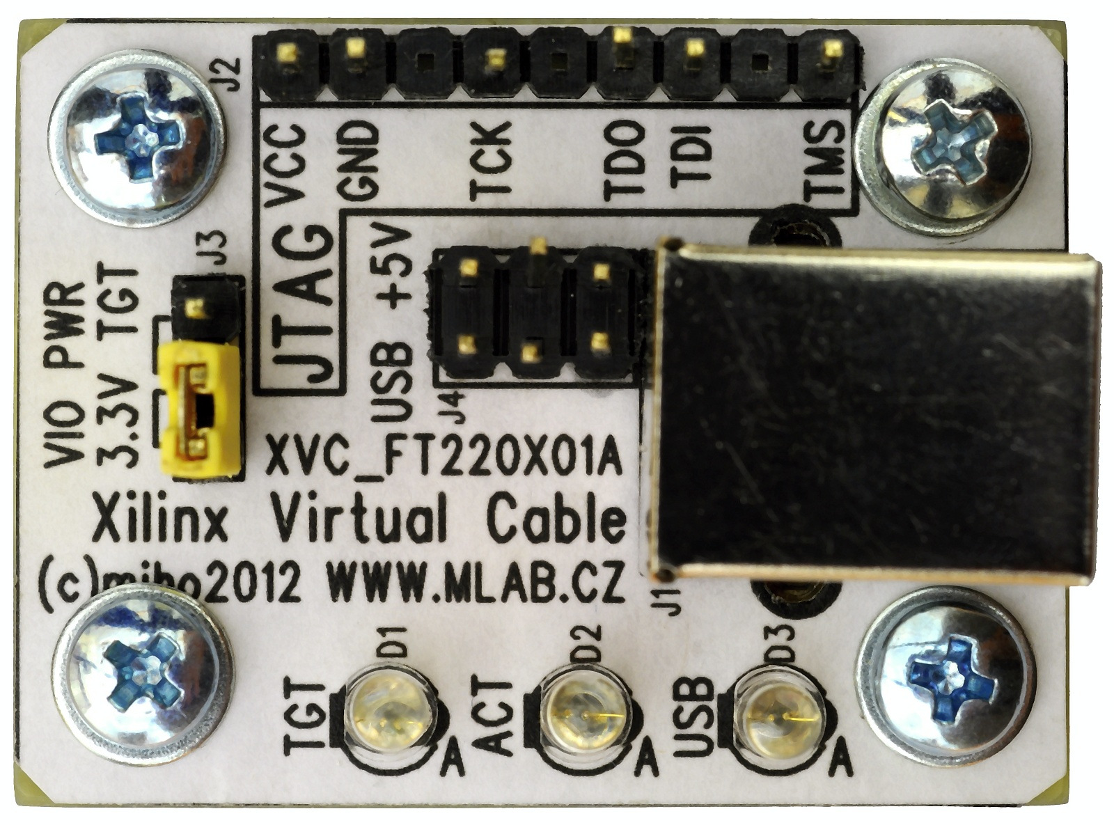 Xilinx Virtual Cable s USB obvodem FTDI FT220X Milan Horkel Vývojové prostředí ISE pro práci s obvody programovatelné logiky (FPGA/CPLD) firmy XILINX přímo podporuje protokol XVC, kterým se přenáší