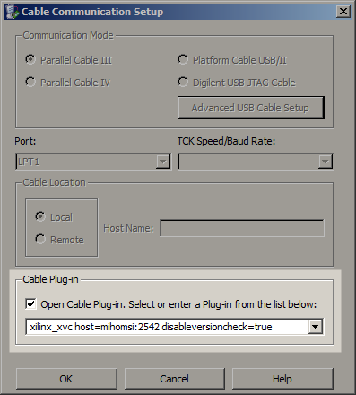 Baud Rate 1000000 USB Latency 1 Starting Network Server Host Name mihomsi Network Name mihomsi Host Address 192.168.22.