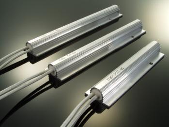 Teplota povrchu C RB106, RB256 - speciální provedení teplotní koeficient TK: 30-100ppm P n - nominální s chladičem U i izolační TR311 319 [W/25 C] L1 2A3I - 7 Rezistory drátové v Al pouzdrech RBxx,