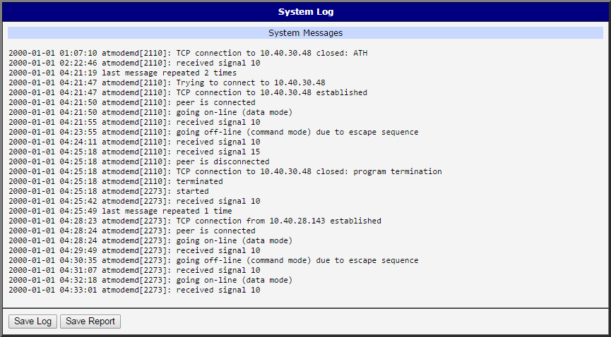 2. STATUS Režimy už. modulu AT Modem Emulator vysvětluje obrázek níže. Operační režim je počáteční stav, ve kterém se AT Modem Emulator nachází po aktivaci.