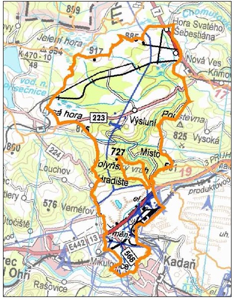 Michaela FUKSOVÁ 3. B-GK GEOG (FG) FLUVIÁLNÍ GEOMORFOLOGIE Prunéřovský potok (okres Chomutov) Obr.