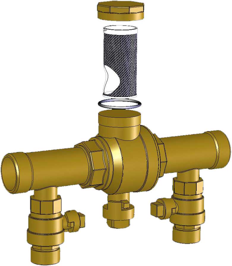 6.5 Kontrola pojistných ventilů Pojistné ventily je potřeba kontrolovat alespoň čtyřikrát ročně, aby nedošlo k usazování vodního kamene a zanesení mechanizmu.