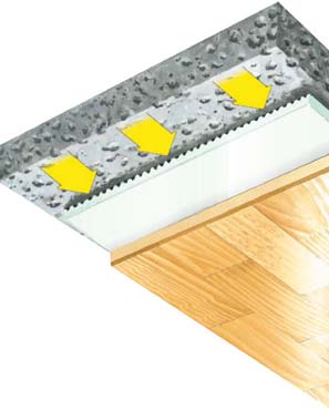 Podloge za laminatne pode TERMOSILENT Šifra Naziv FOLIJA TERMOSILENT 53 2 mm - 2,0 x 25 m - 25 m 2 debelina: format: pakiranje: odpornost na pritisk: toplotna upornost: izolacija proti prenašanju