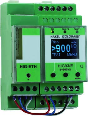 Těžký průmysl s ETH Hlídače izolačního stavu ISOLGUARD HIG93/E, HIG94/E Hlídače izolačního stavu z produkce firmy HAKEL řady ISOLGUARD HIG91/E, HIG92/E, HIG93/E, HIG94/E, HIG95/E jsou určeny k