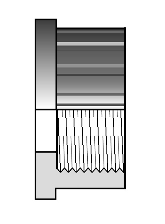 Spojovacie koncovky pre membránové ventily so šróbením Q/BIM Spojovacia koncovka PP-H (1 ks): ISO metrická koncovka na zváranie d Pre armatúry 20 CM QBIMG020 20 VM - MK - DM QBIM020 25 VM - MK - DM