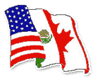 Ekonomické integrace: NAFTA NAFTA (Severoamerická zóna volného obchodu, od 1.