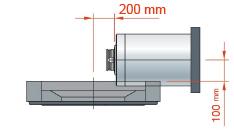 Pojezdy X/Y/Z Rychloposuv X/Y/Z 1200/1000/1000 mm 50 m/min Všechny 3 osy disponují širokým válečkovým lineárním vedením Stojan má zesílenou dvojitou stěnu a symetrickou strukturu.