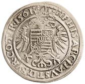 33 MINCE HABSBURSKÉ MONARCHIE Ferdinand I. (1526 1564) 336. Pražský groš b.l., Kutná Hora, Hal. 68/67, ned. 2/2 600,- 337. Pražský groš b.l., Kutná Hora, Hal. 68a 2/2 500,- 338. Pražský groš 15.