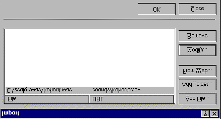 Kapitola 8: Soubor (File) 70 Potlačení publikace souboru Import souborů do webu O skončení publikace jsme informováni dialogovým oknem, v němž můžeme klepnutím do řádku Click here to view your