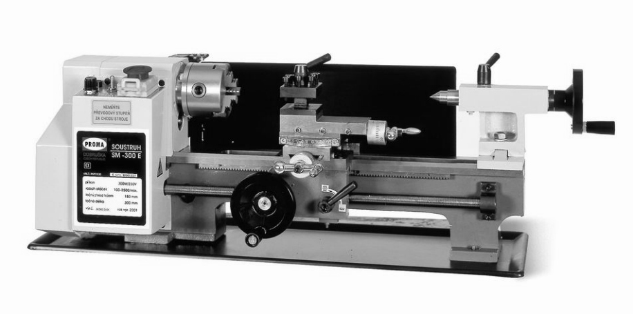 NÁVOD K OBSLUZE MINI SOUSTRUH SM-300E S 010-05 07/2015