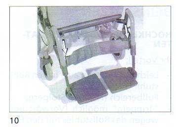 STUPAČKY Stupačky jsou pohyblivé, odnímatelné díly, které nejsou vhodné ke zvedání nebo přenášení vozíku (viz výstražné pokyny na postranicích).