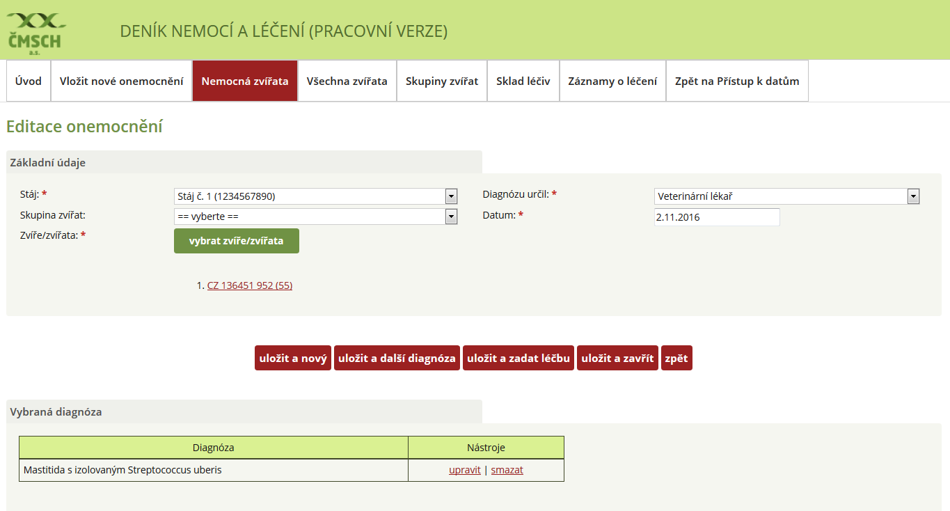 LÉKU INTERVAL PODÁNÍ OCHRANNÉ LHŮTY POZNÁMKA