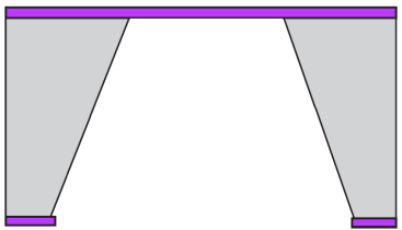 leptaného materiálu (chemický proces).